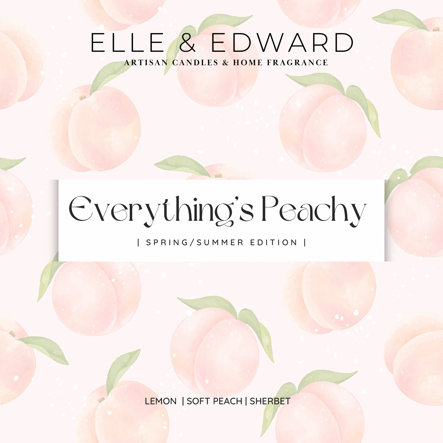 Everything’s Peachy Wax Melts
